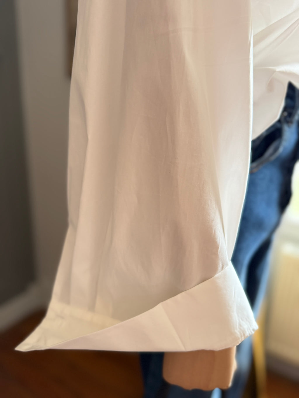 Camicia bianca couture