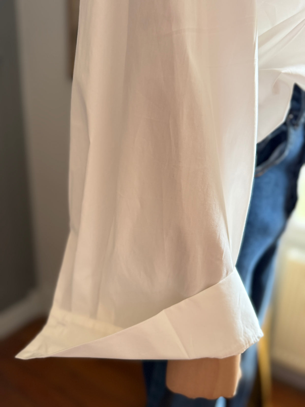 Camicia bianca couture