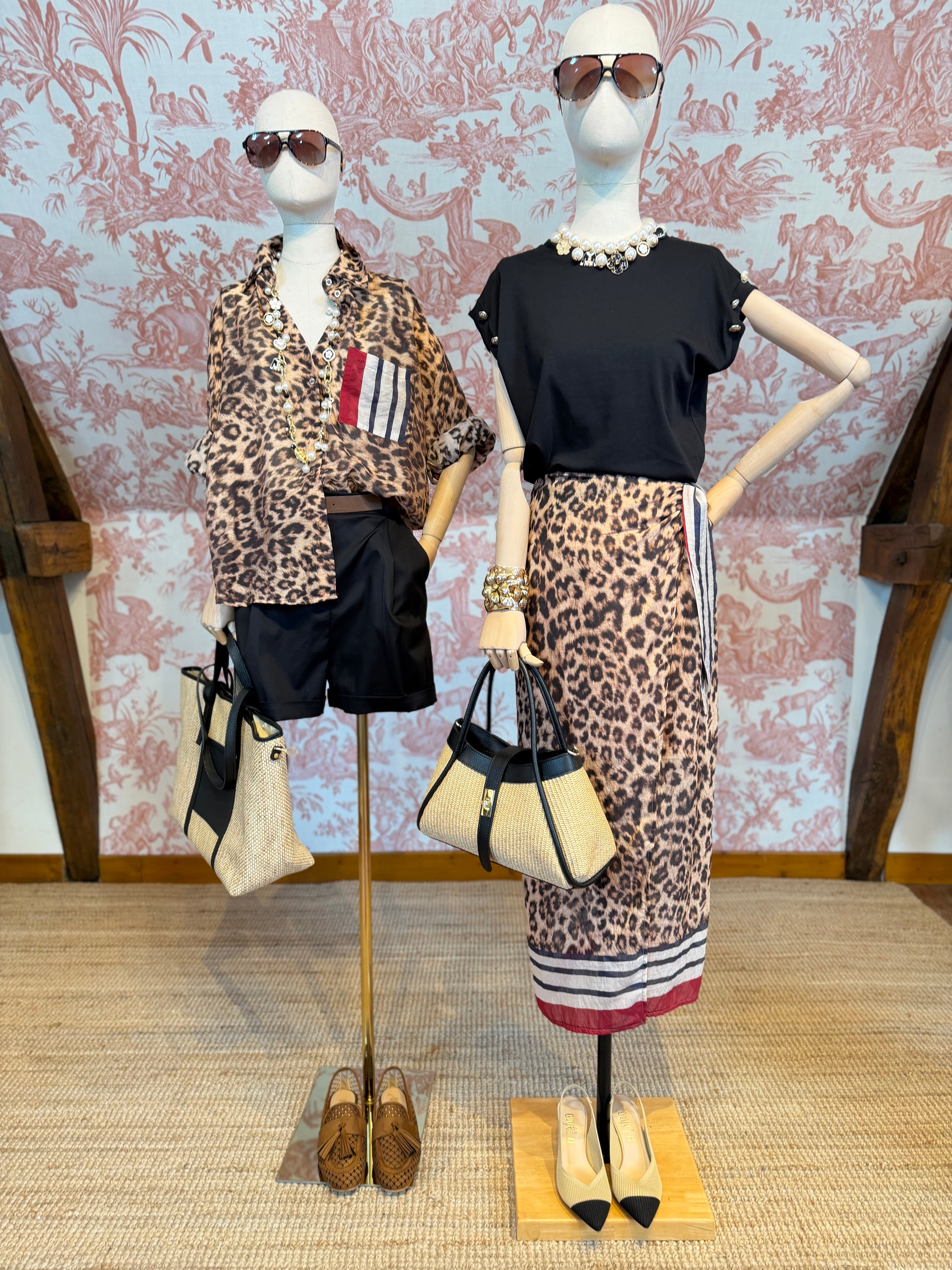 Camicia animalier