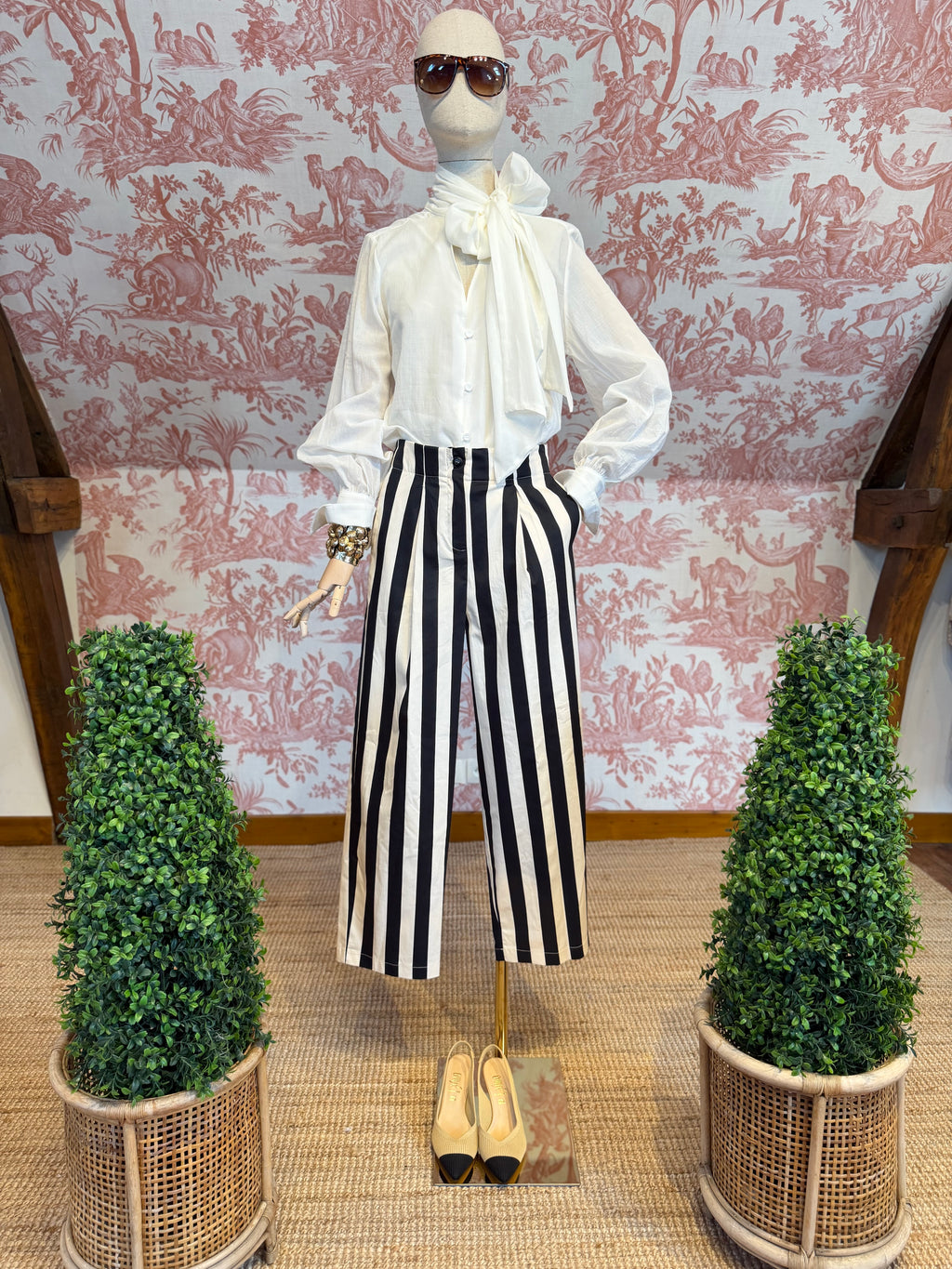 Pantalone righe