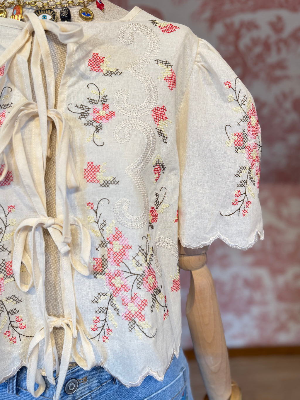 Blusa ricami