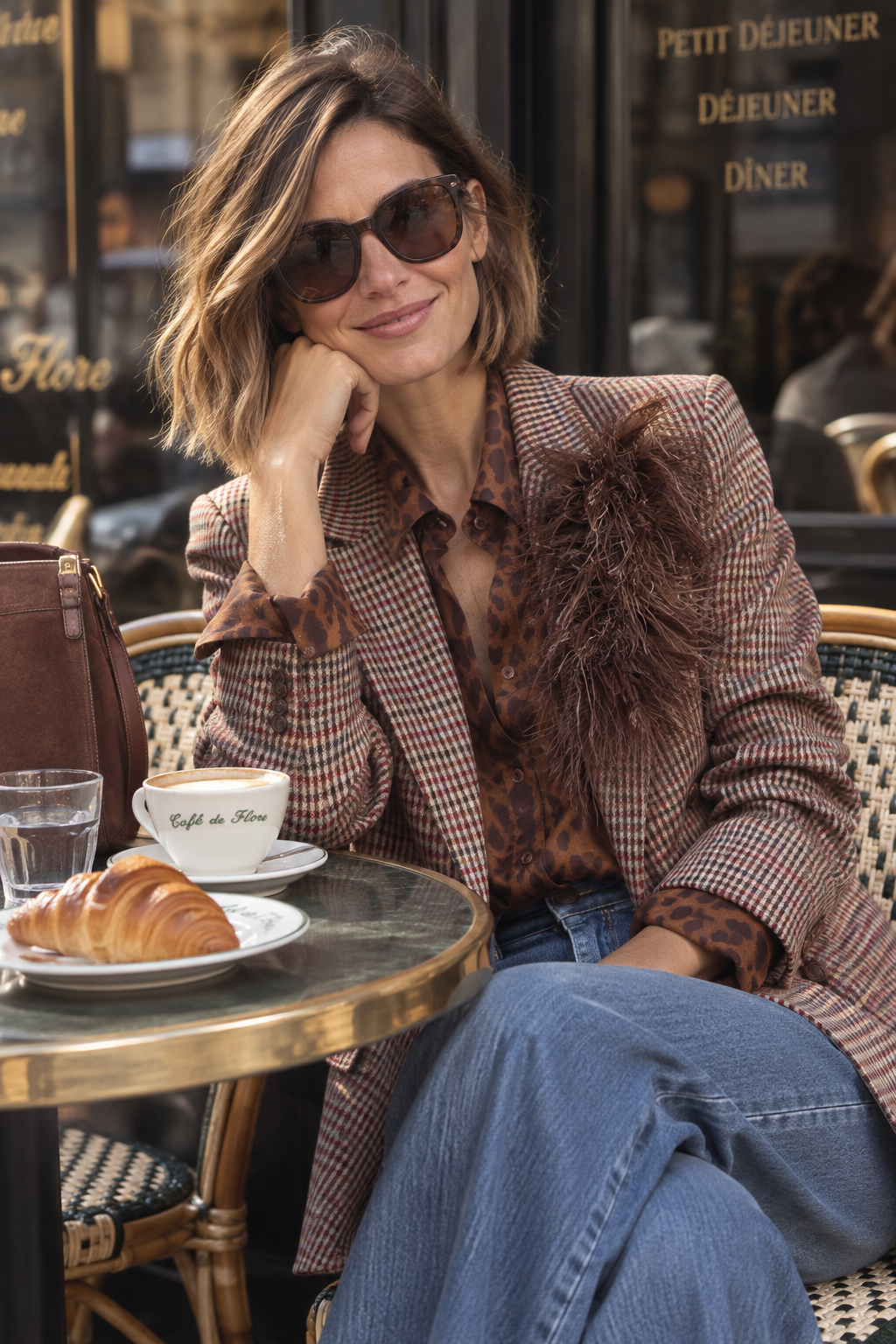 Giacca sartoria pied de poule