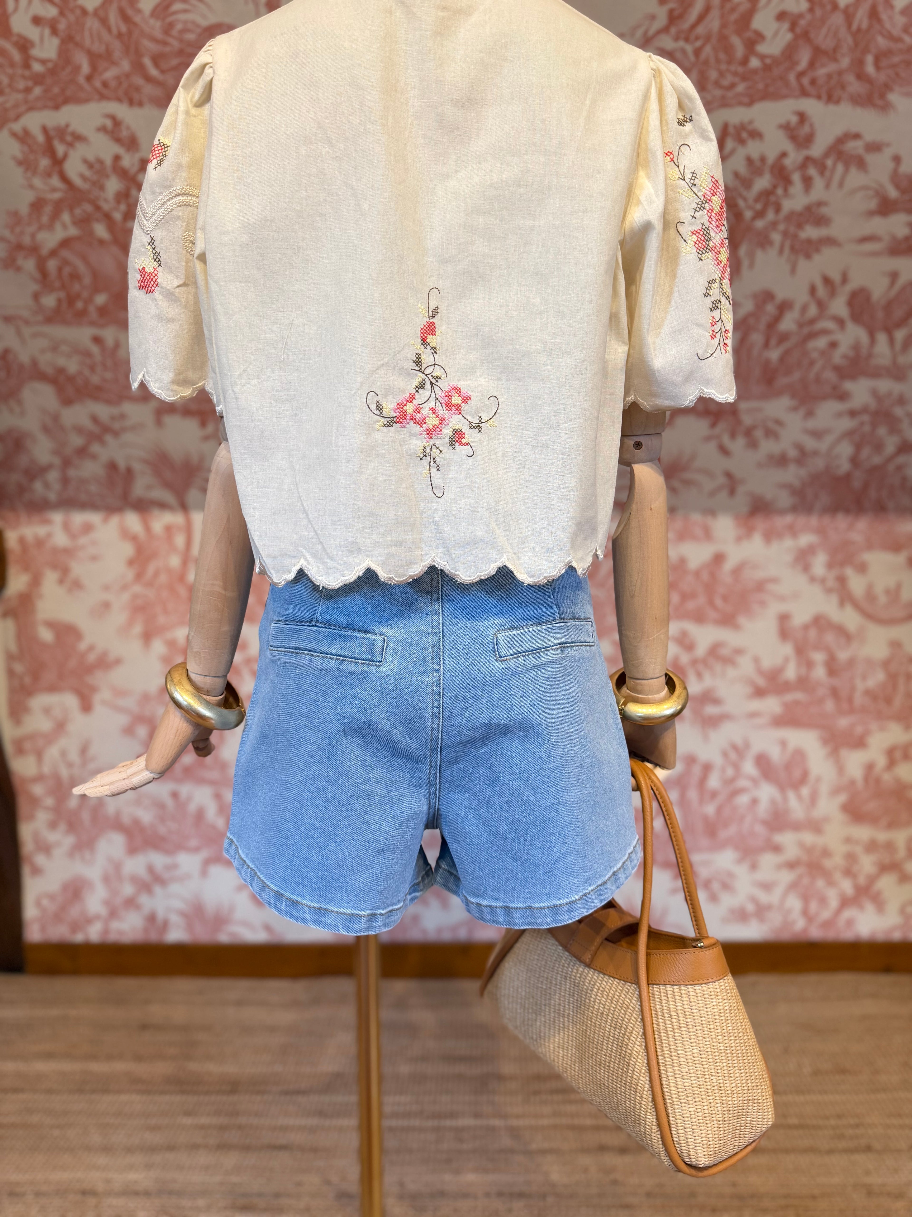 Blusa ricami