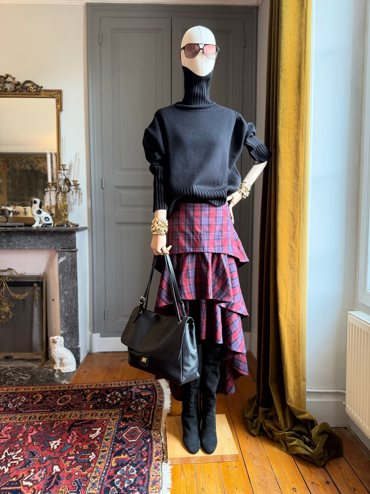 Gonna balze tartan