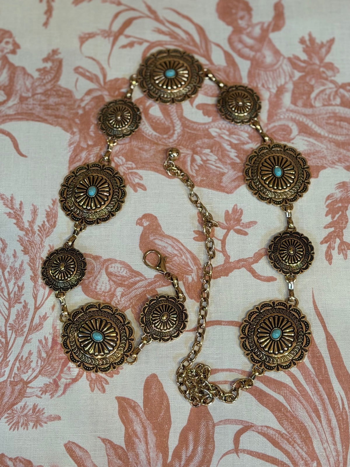 Cintura folk oro