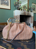 Pochette raffia