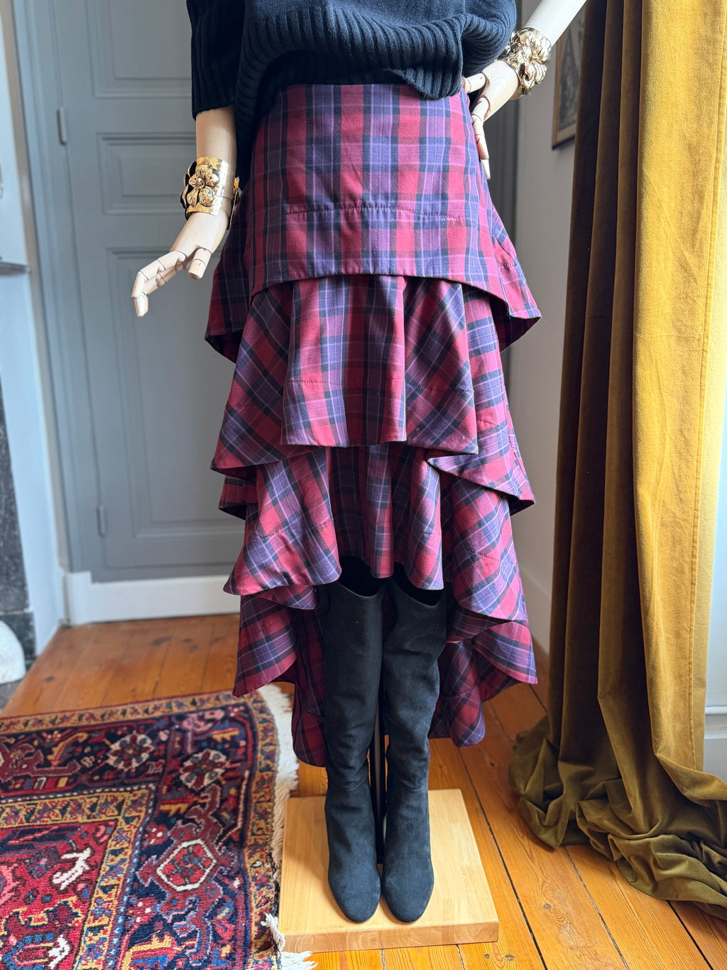 Gonna balze tartan