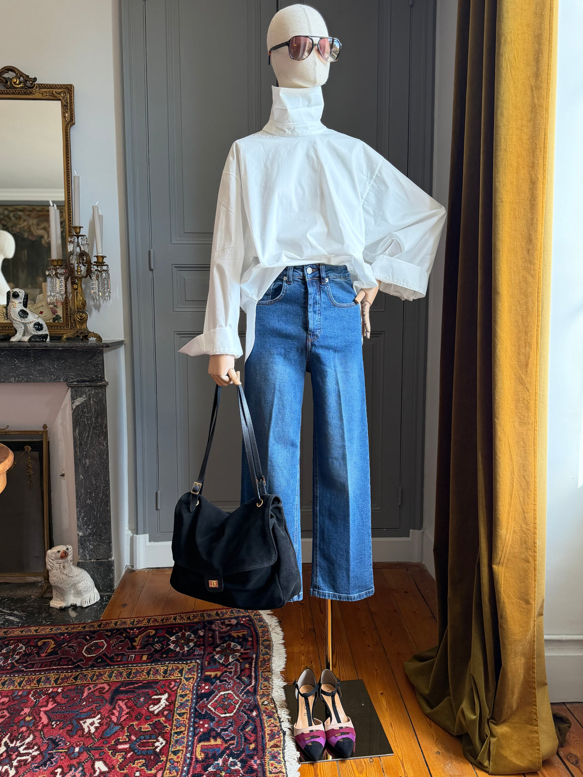 Camicia bianca couture
