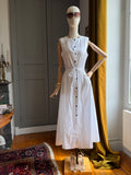 Abito cotone bianco