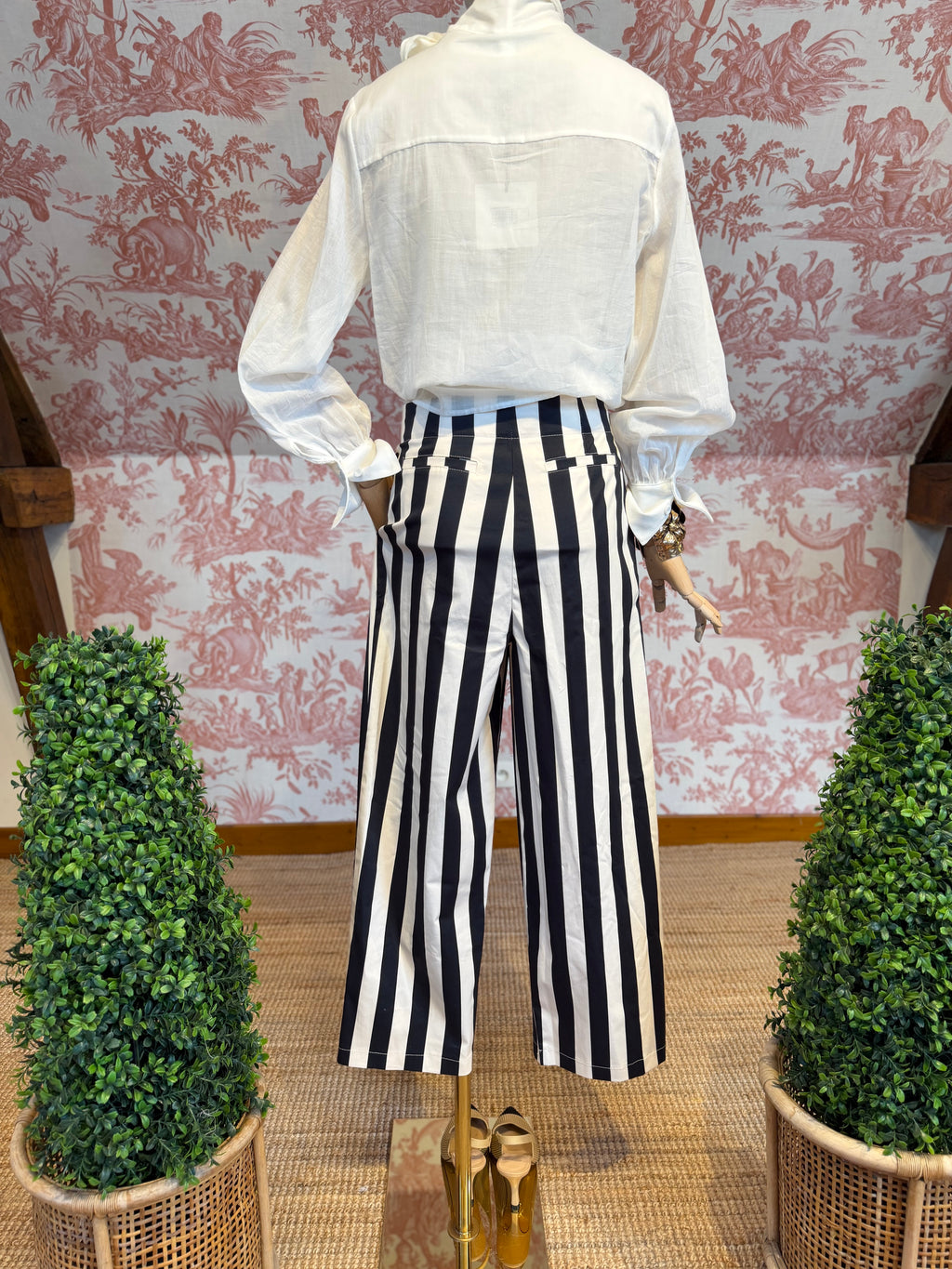 Pantalone righe