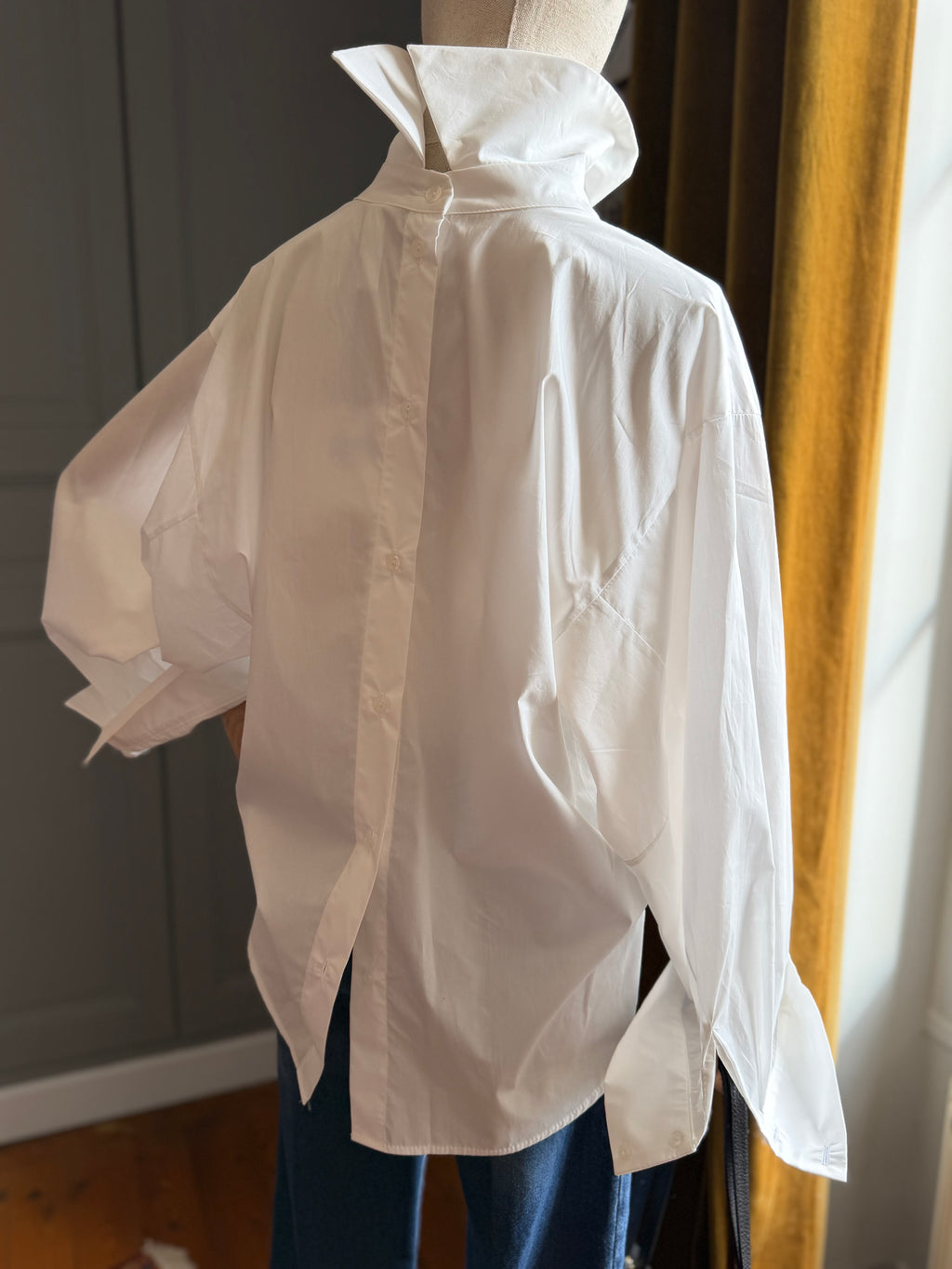 Camicia bianca couture