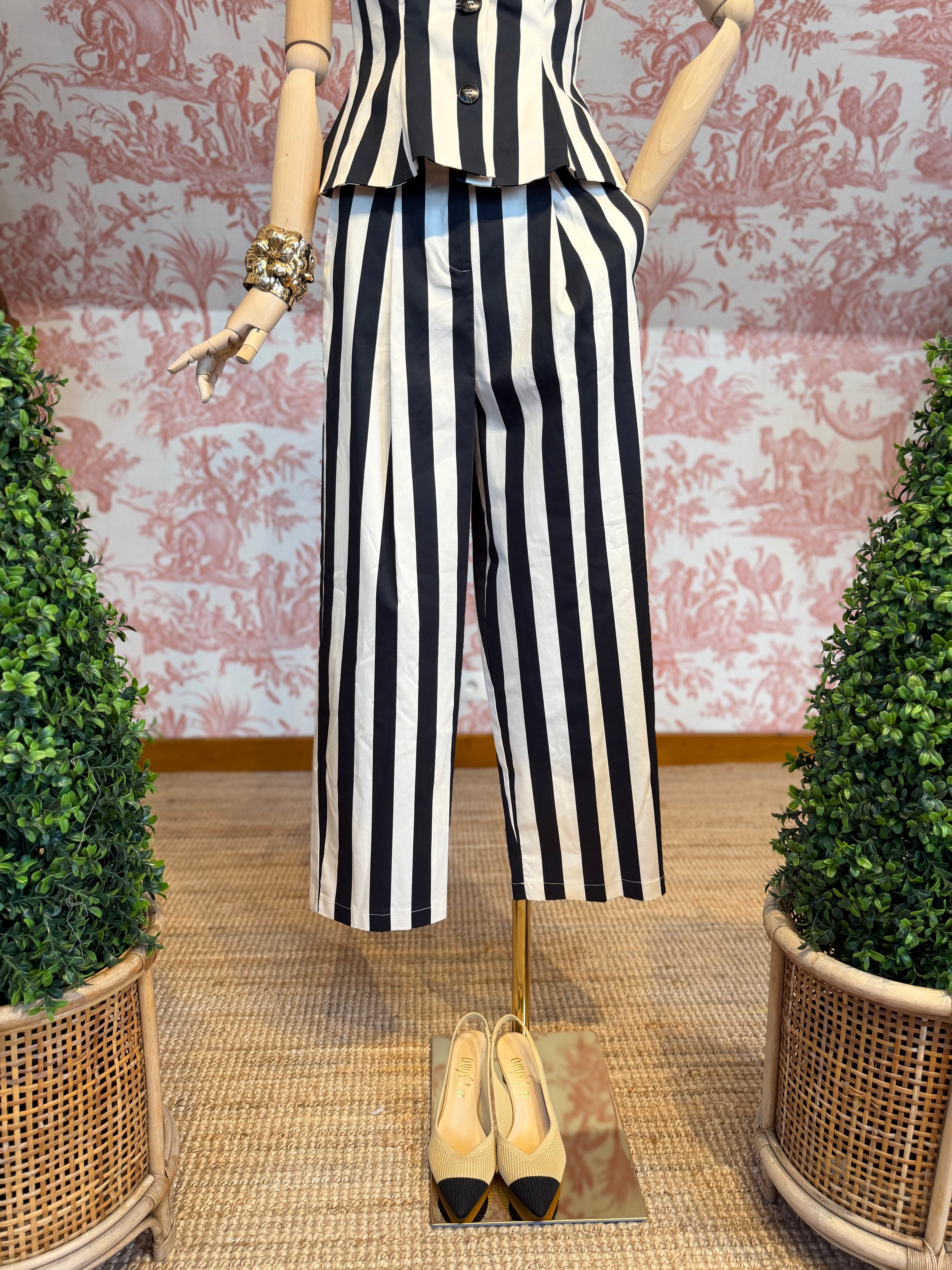 Pantalone righe
