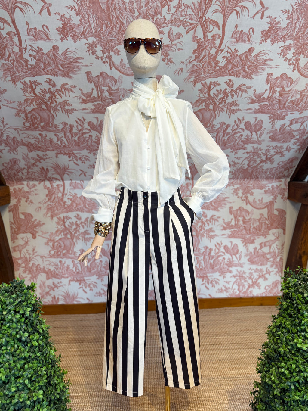 Pantalone righe