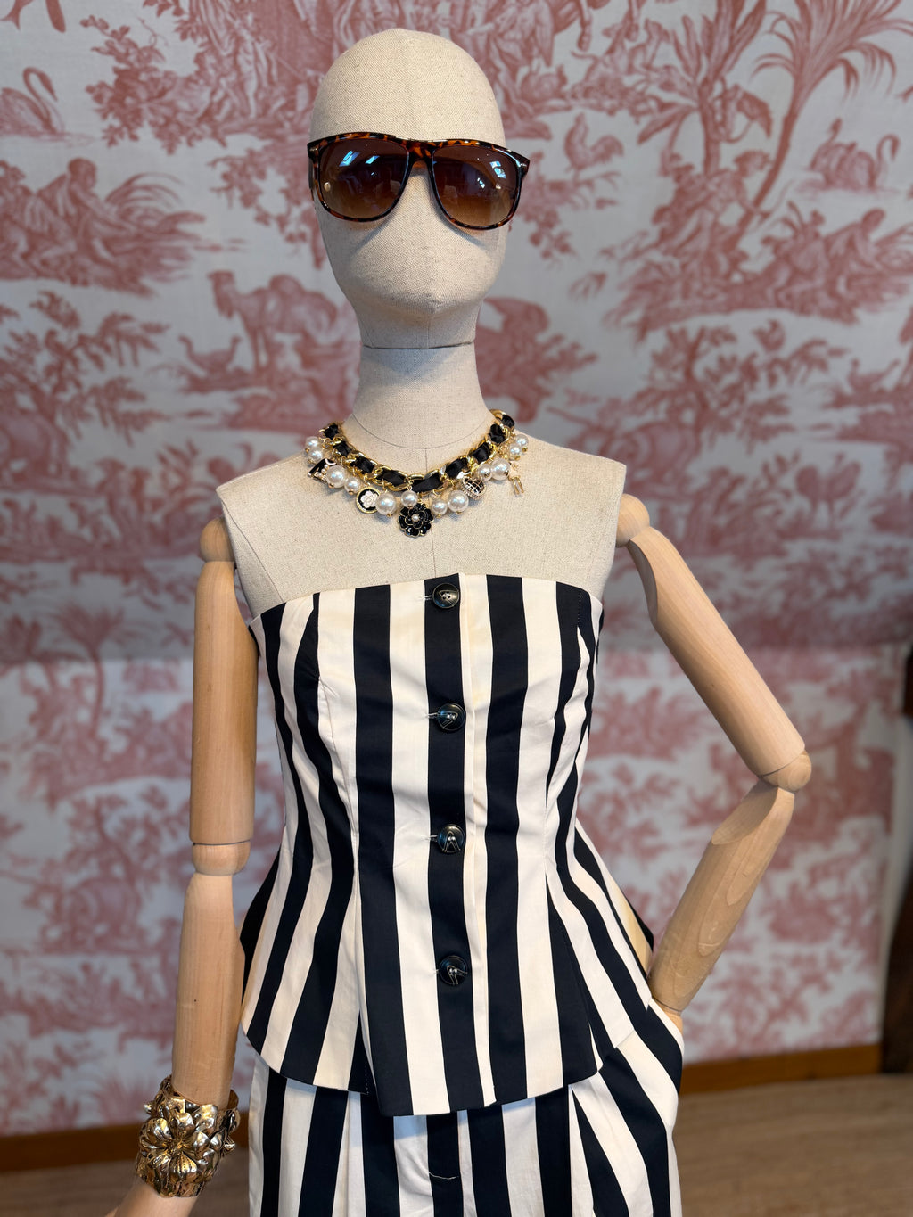 Bustier righe