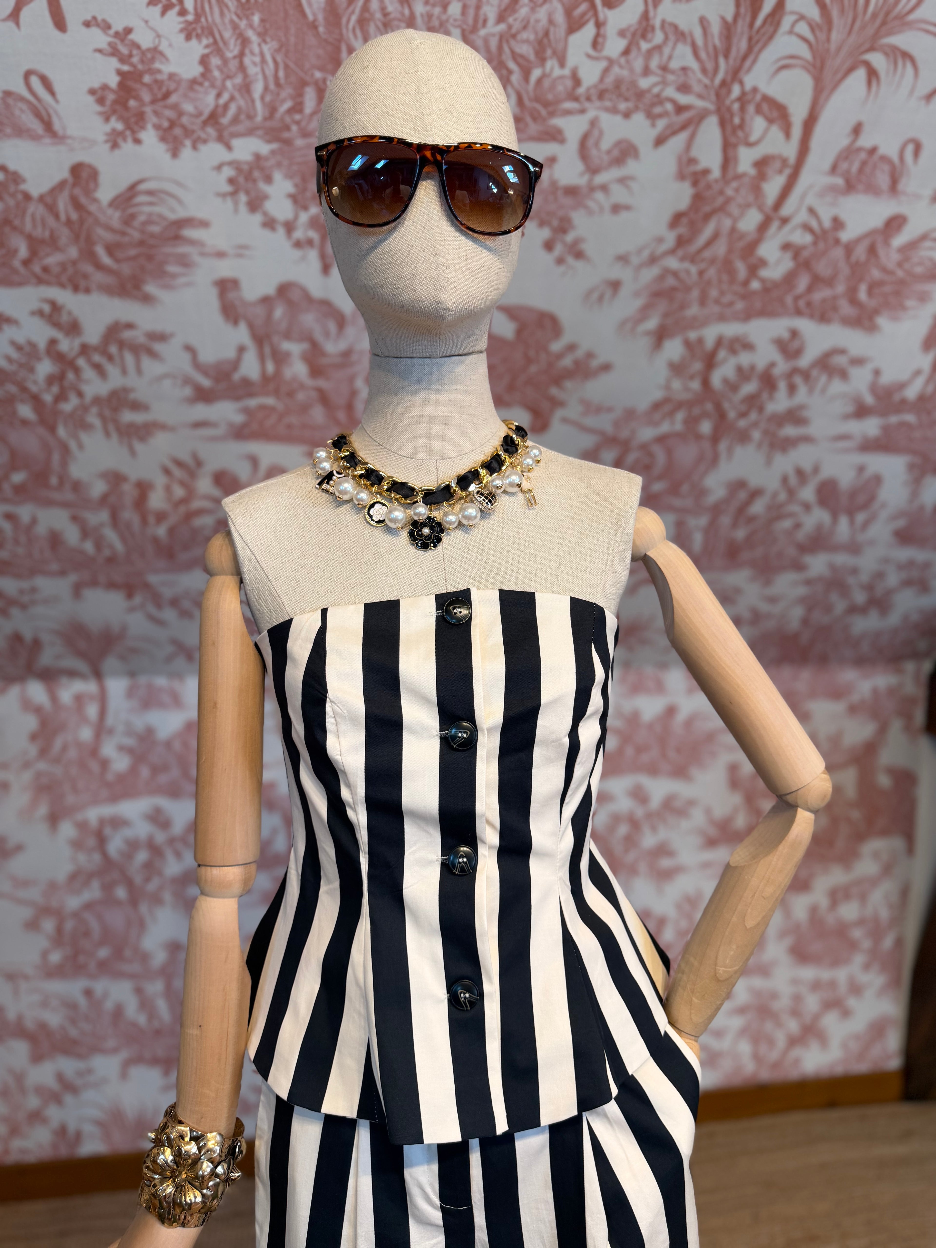 Bustier righe