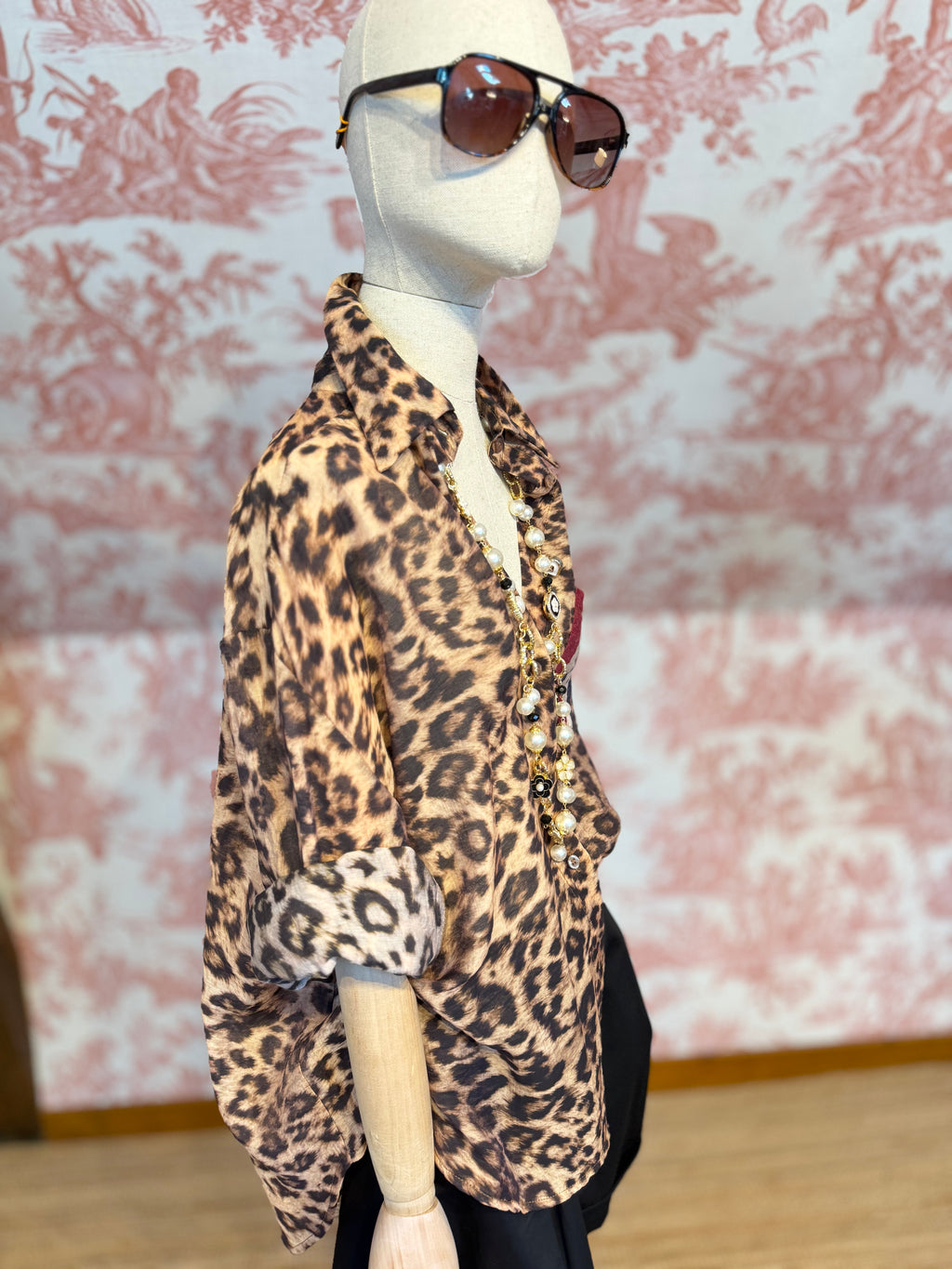 Camicia animalier