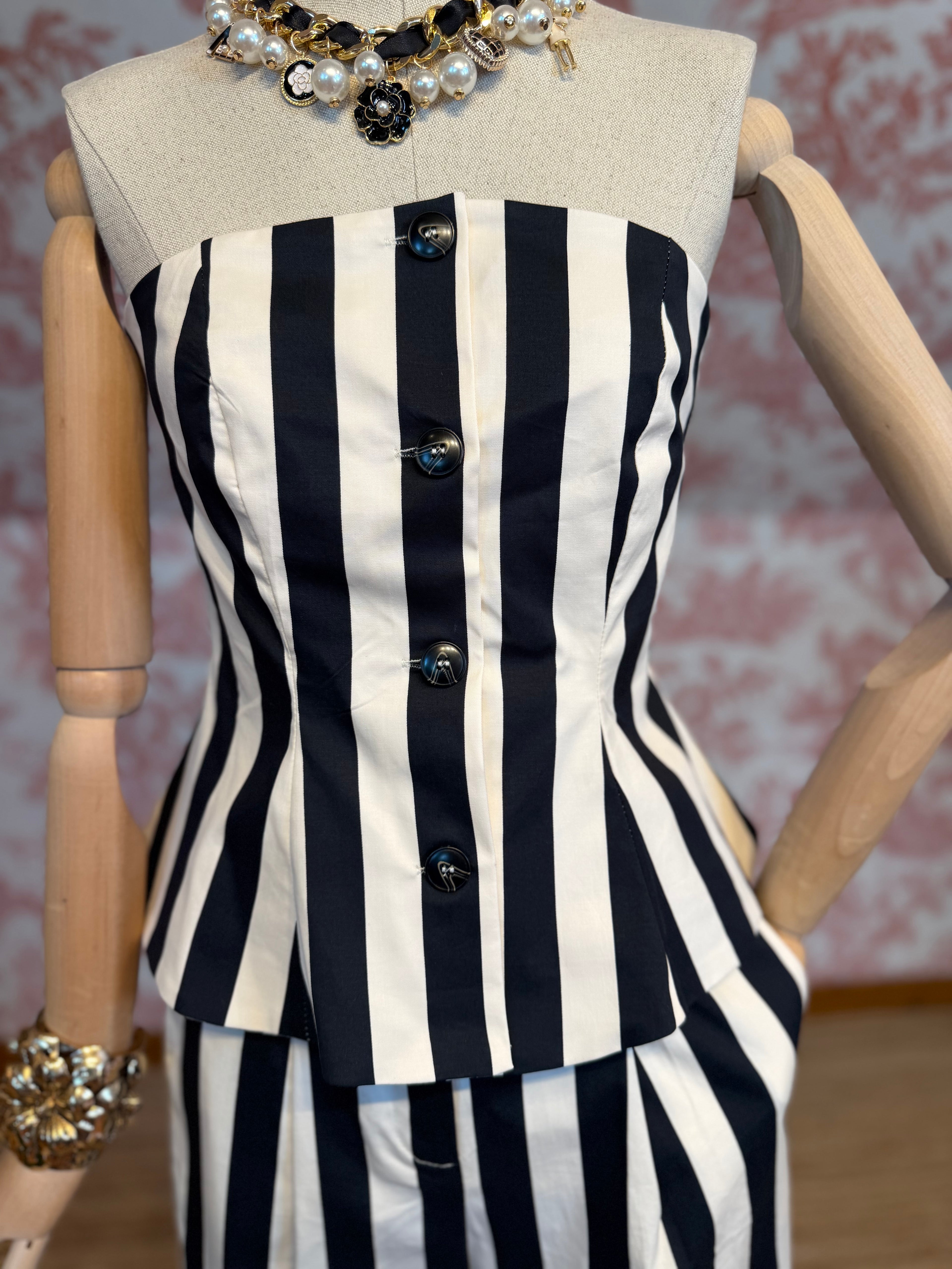 Bustier righe
