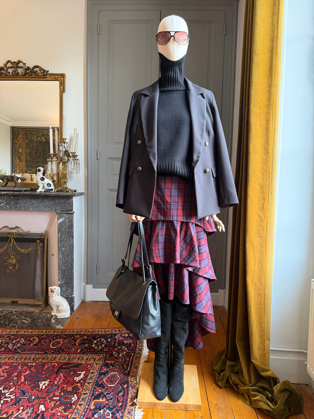 Gonna balze tartan