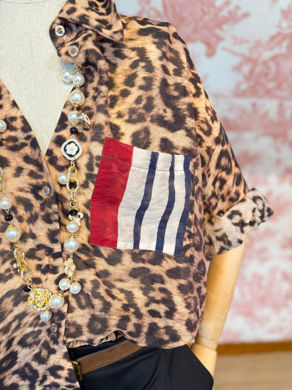 Camicia animalier