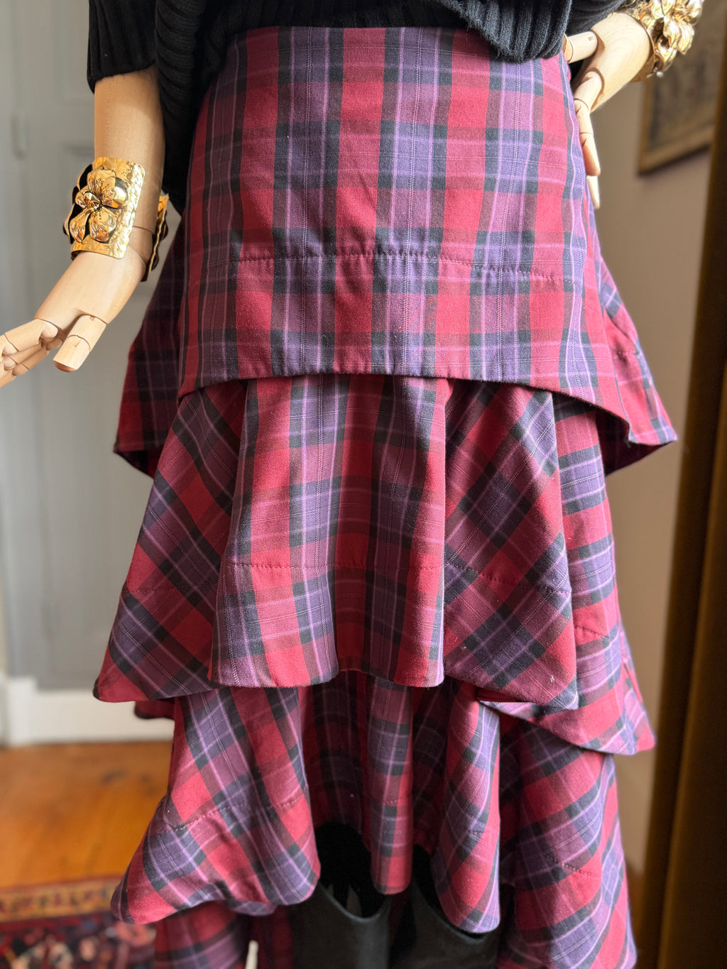 Gonna balze tartan