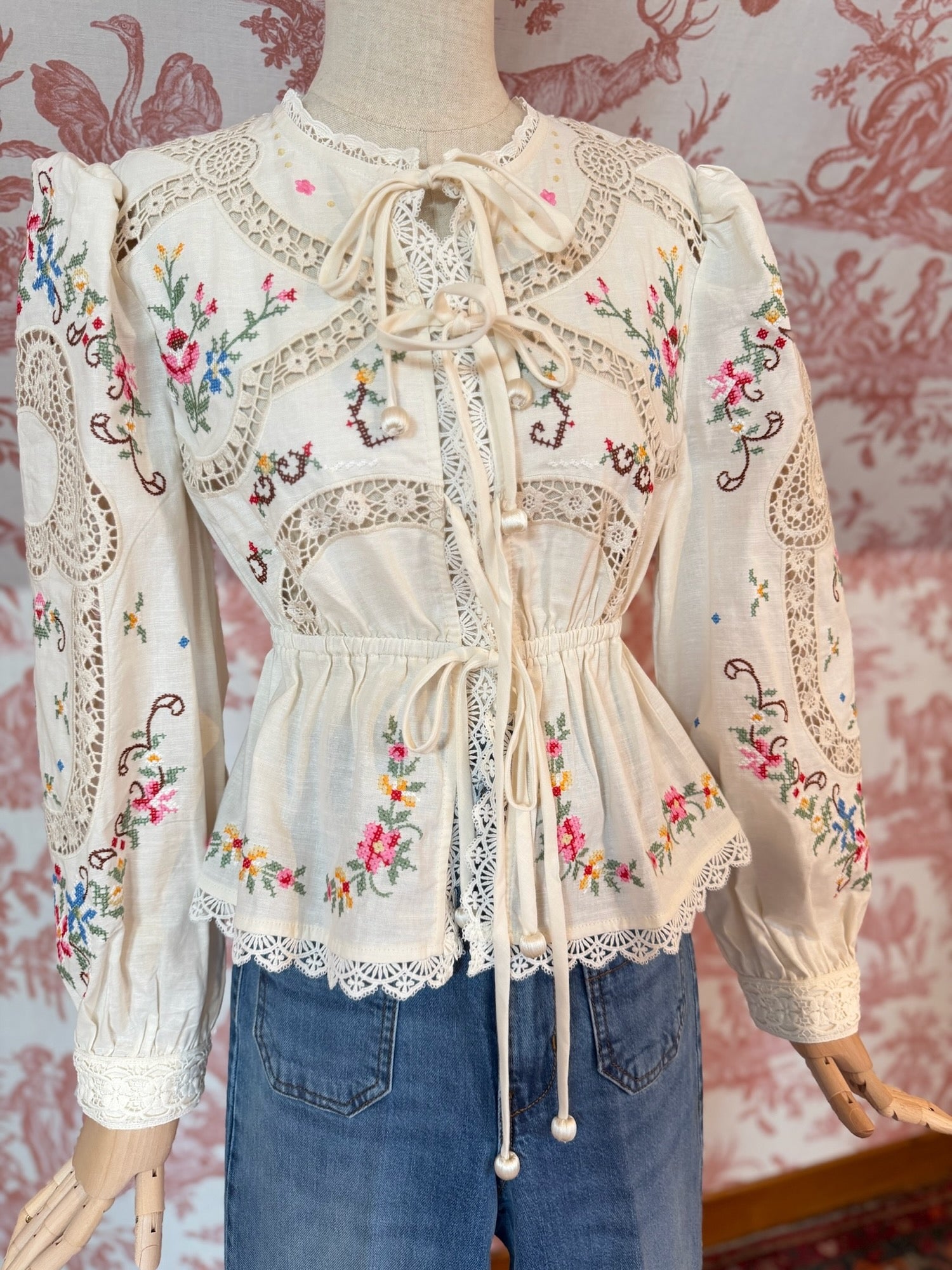 Camicia ricami