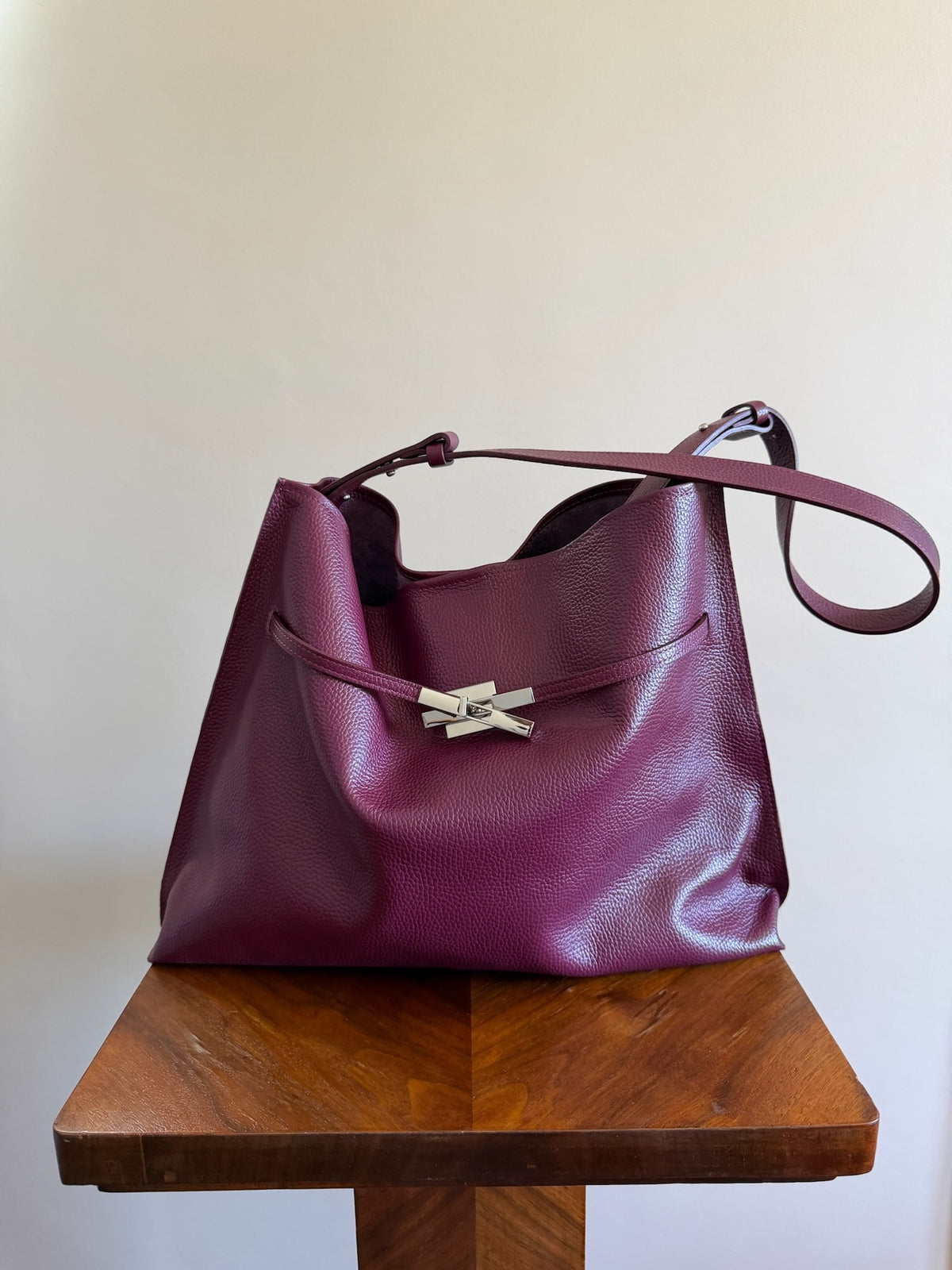 Borsa selleria flat bordeaux