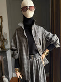 Prince of Wales check overshirt