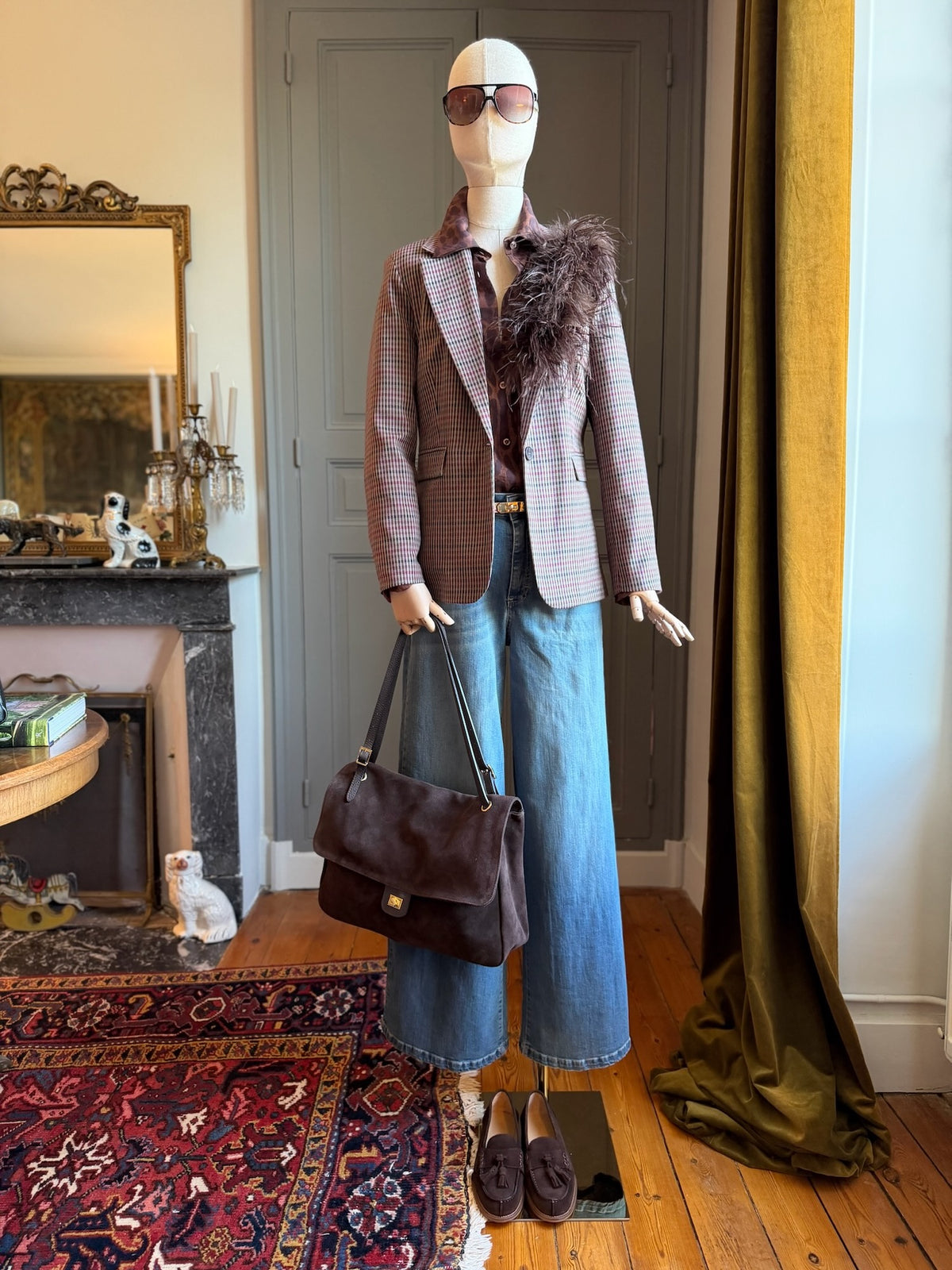 Giacca sartoria pied de poule