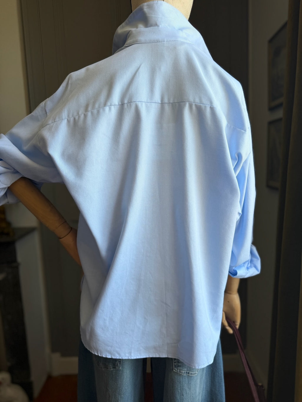 Camicia Oxford azzurra