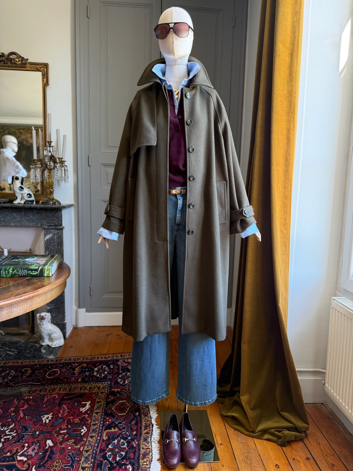 Cappotto military chic