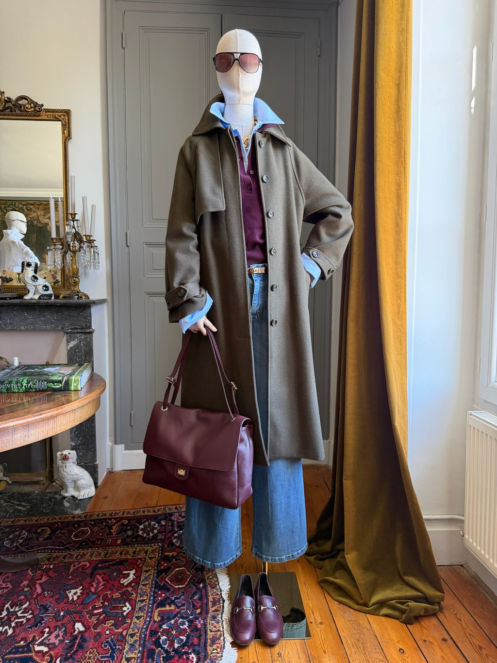 Cappotto military chic