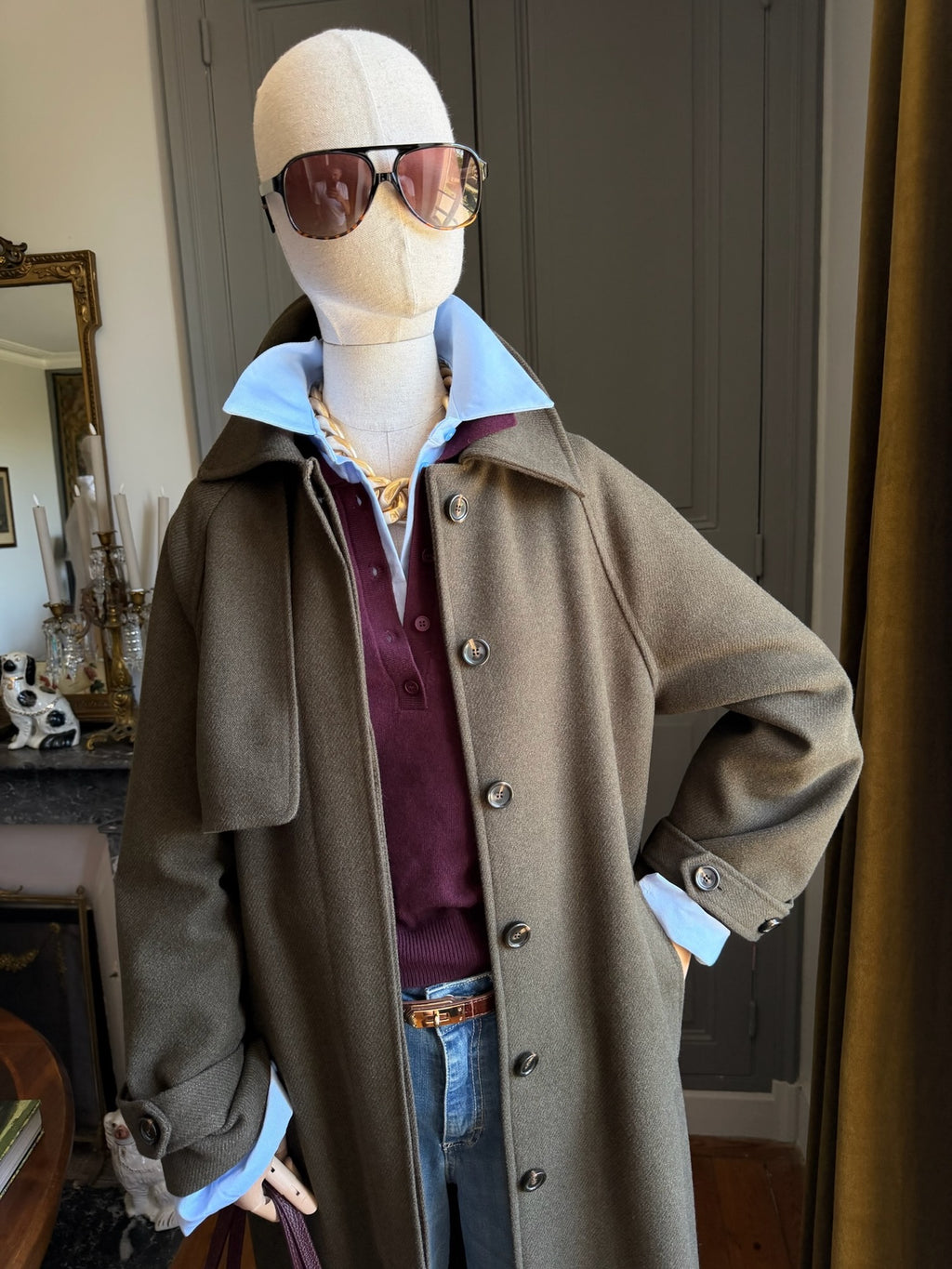 Cappotto military chic