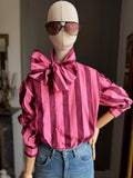 Camicia fiocco righe