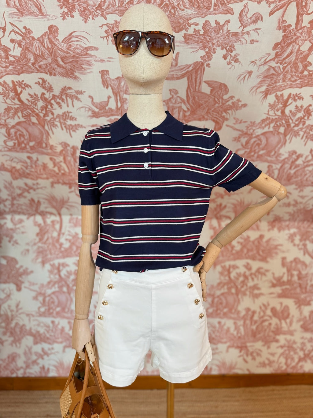 Shorts cotone bianco