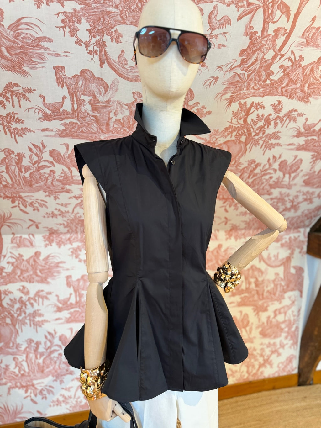 camicia americana nera