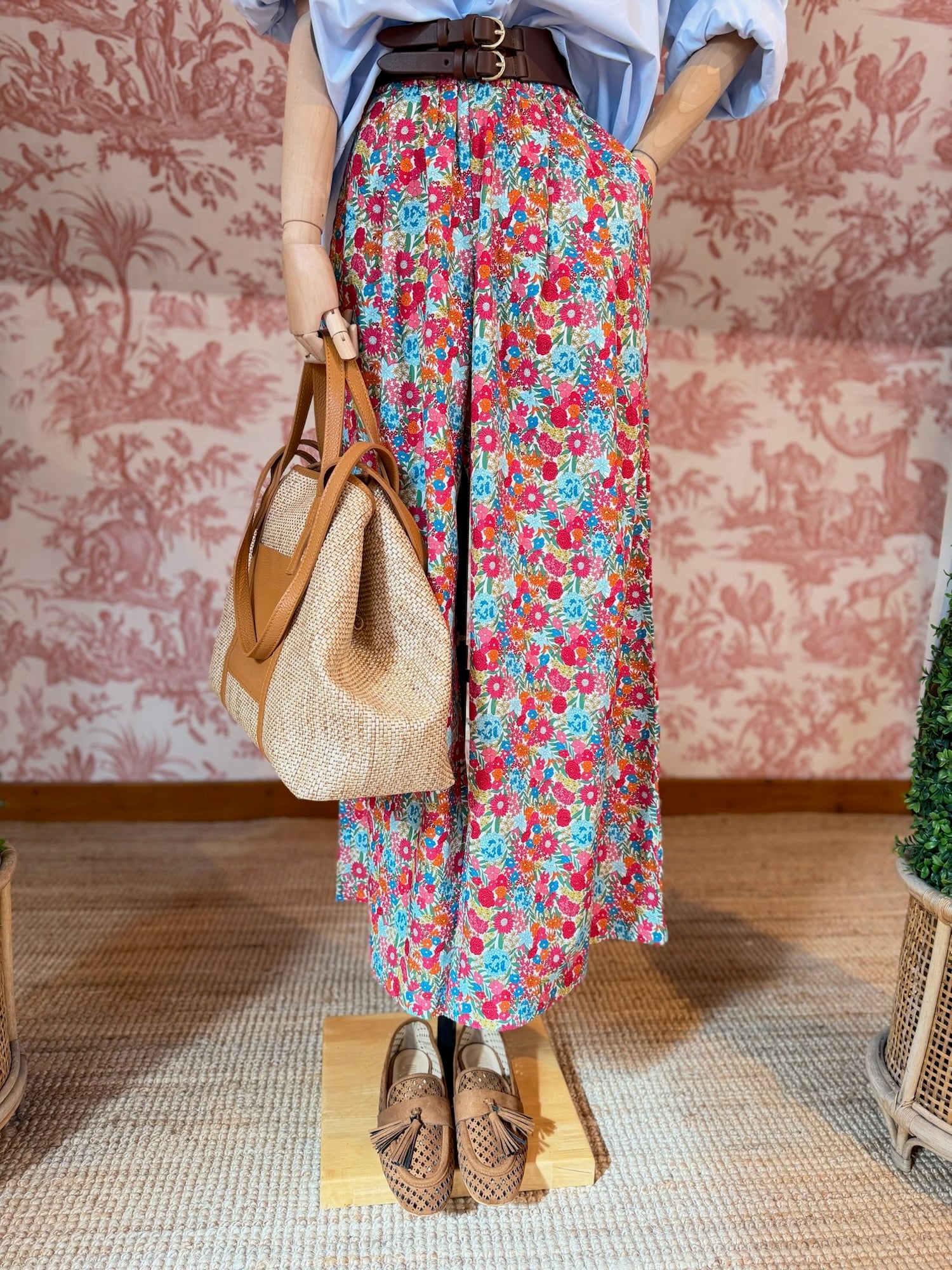 Pantalone fiori