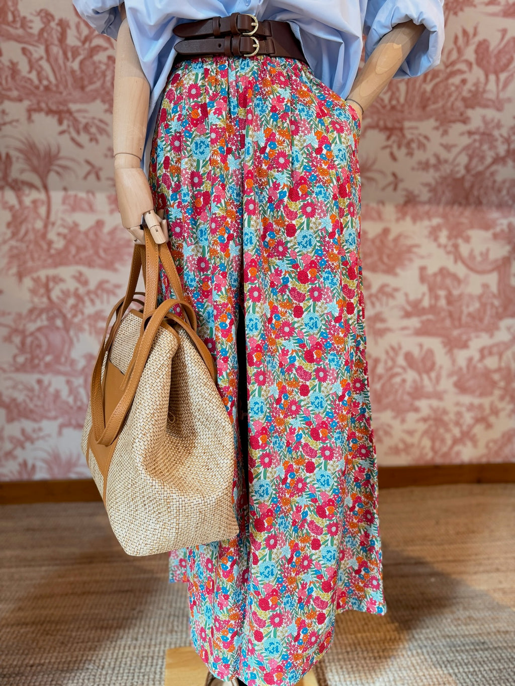 Pantalone fiori