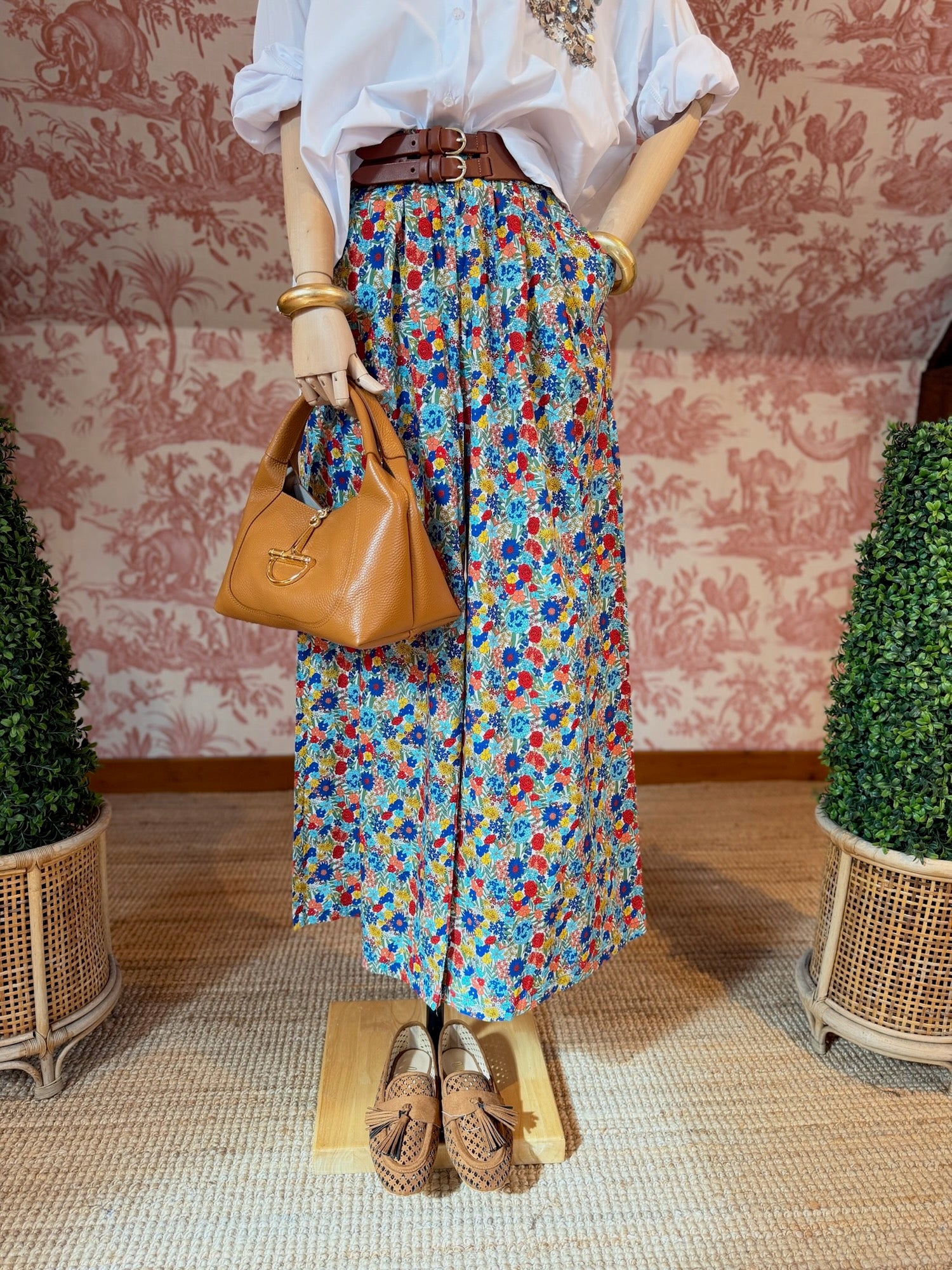 Pantalone fiori