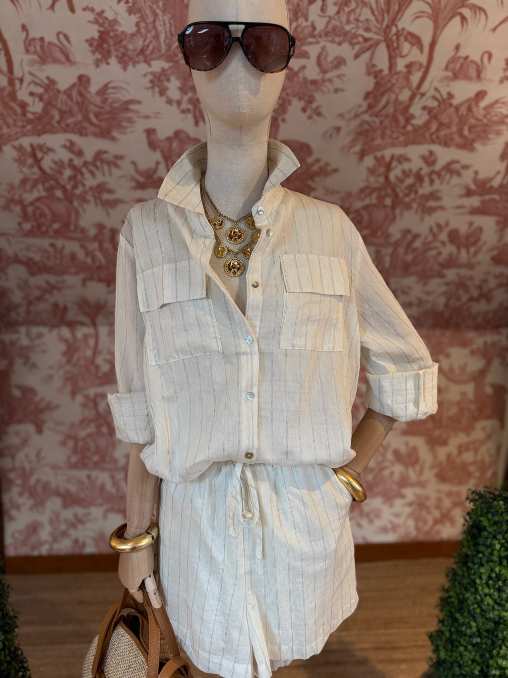 Completo camicia+shorts