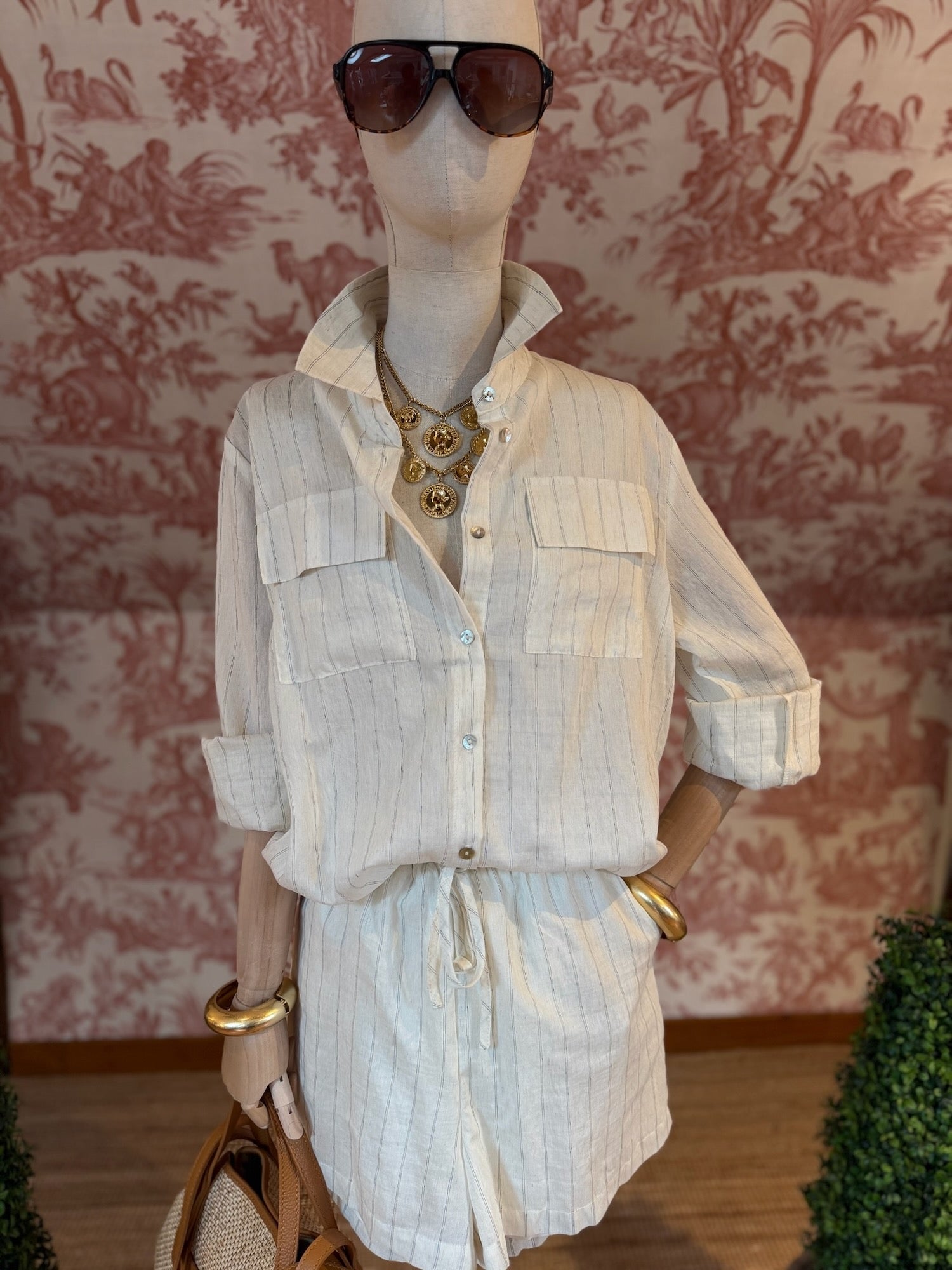 Completo camicia+shorts