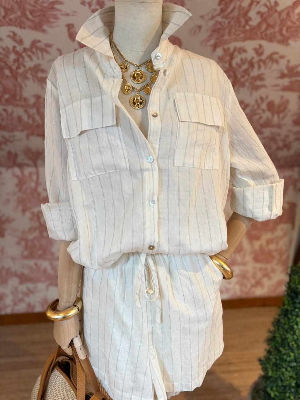 Completo camicia+shorts