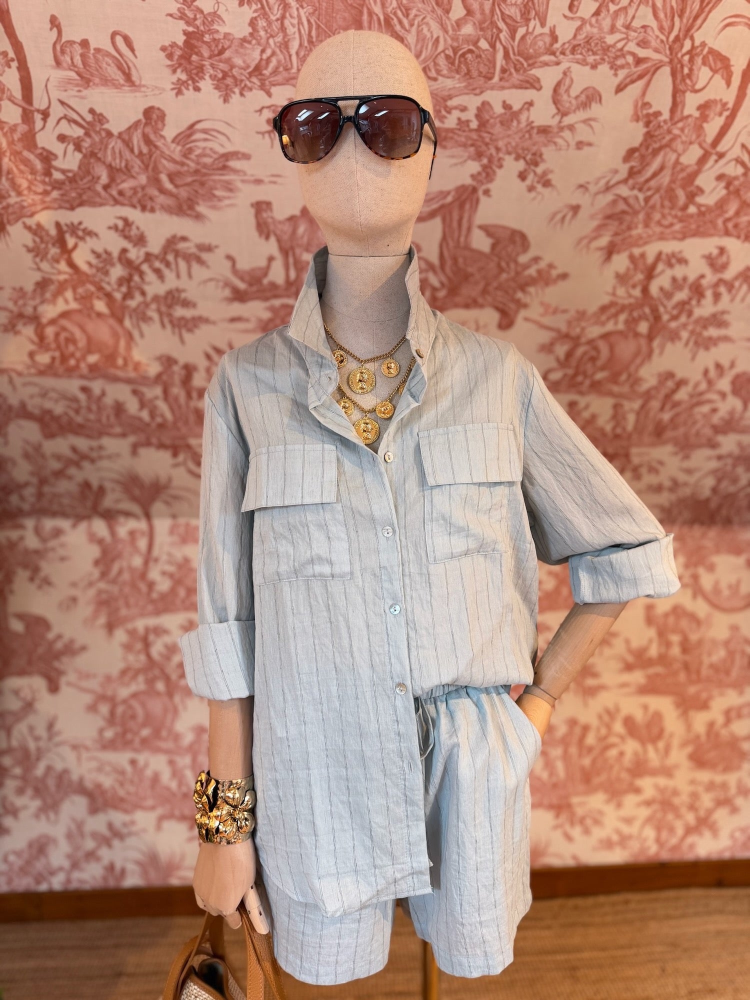 Shirt and shorts set