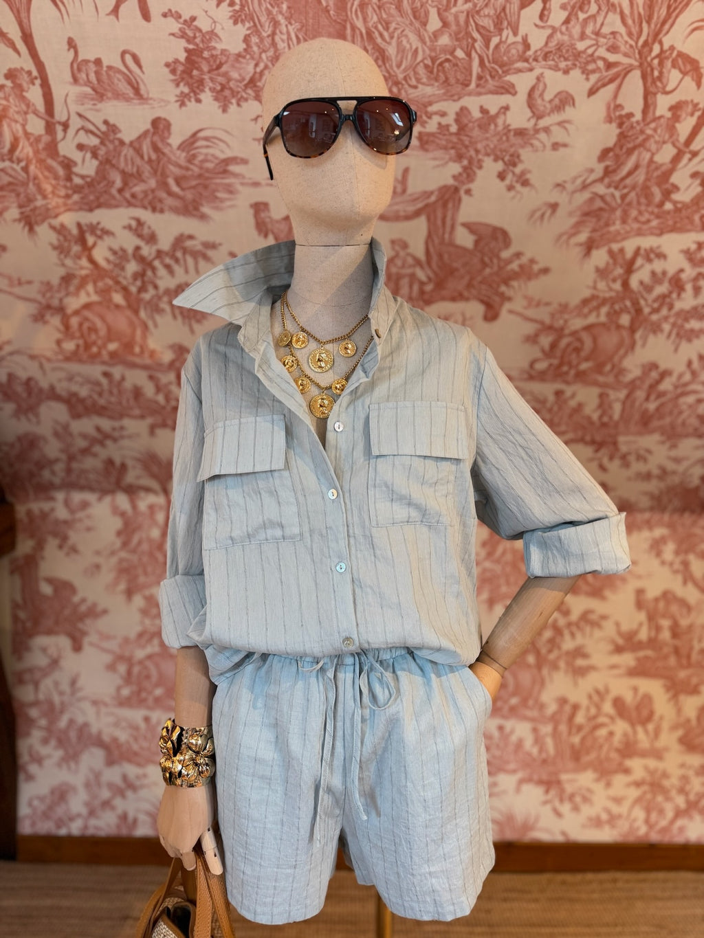 Shirt and shorts set