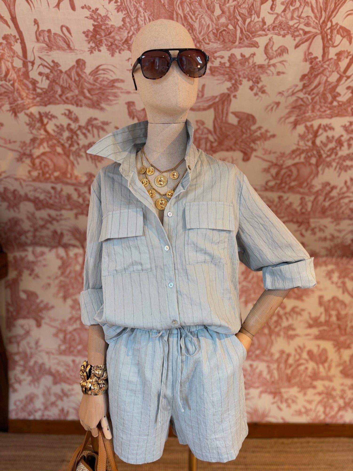 Shirt and shorts set
