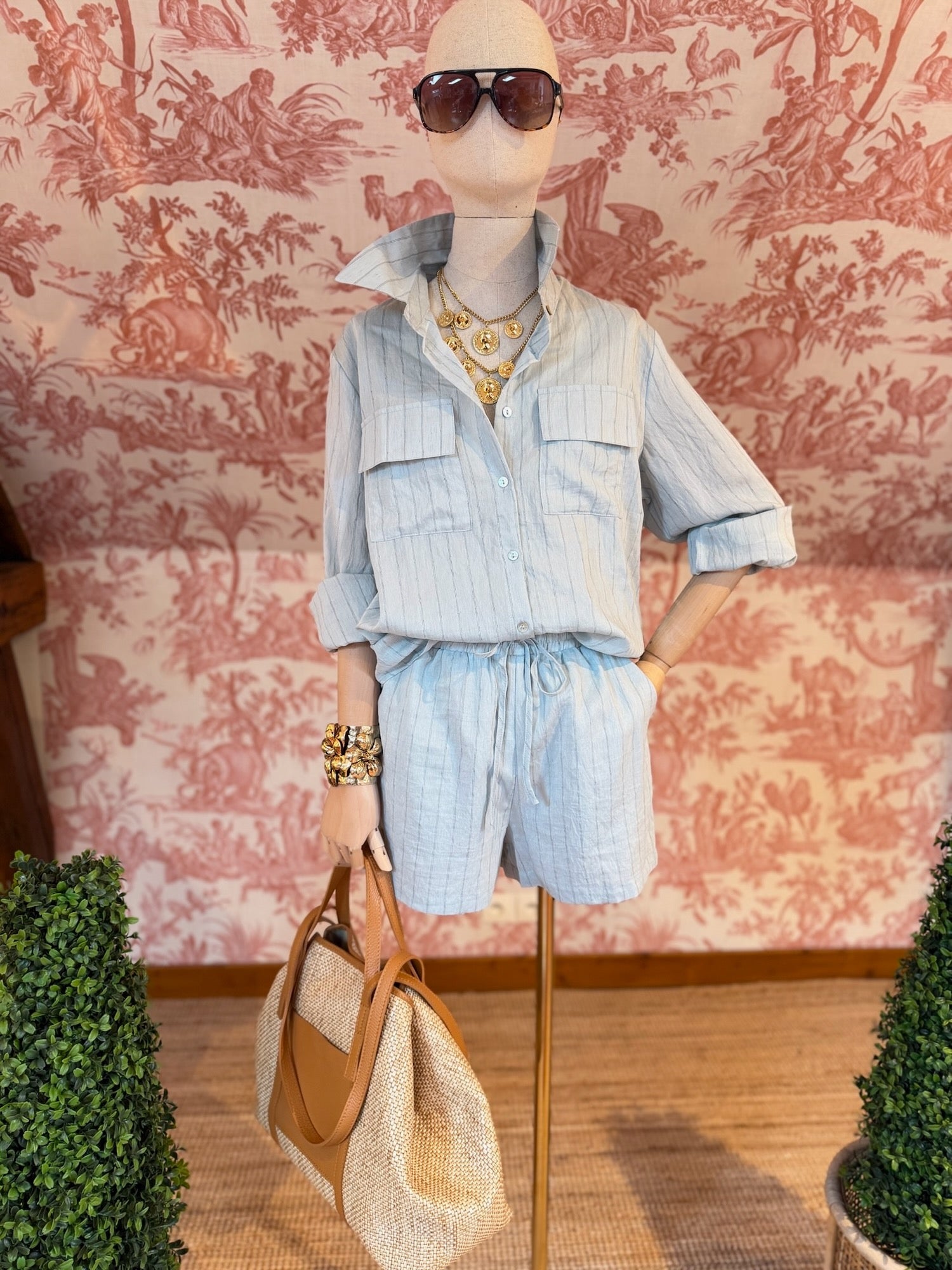 Shirt and shorts set