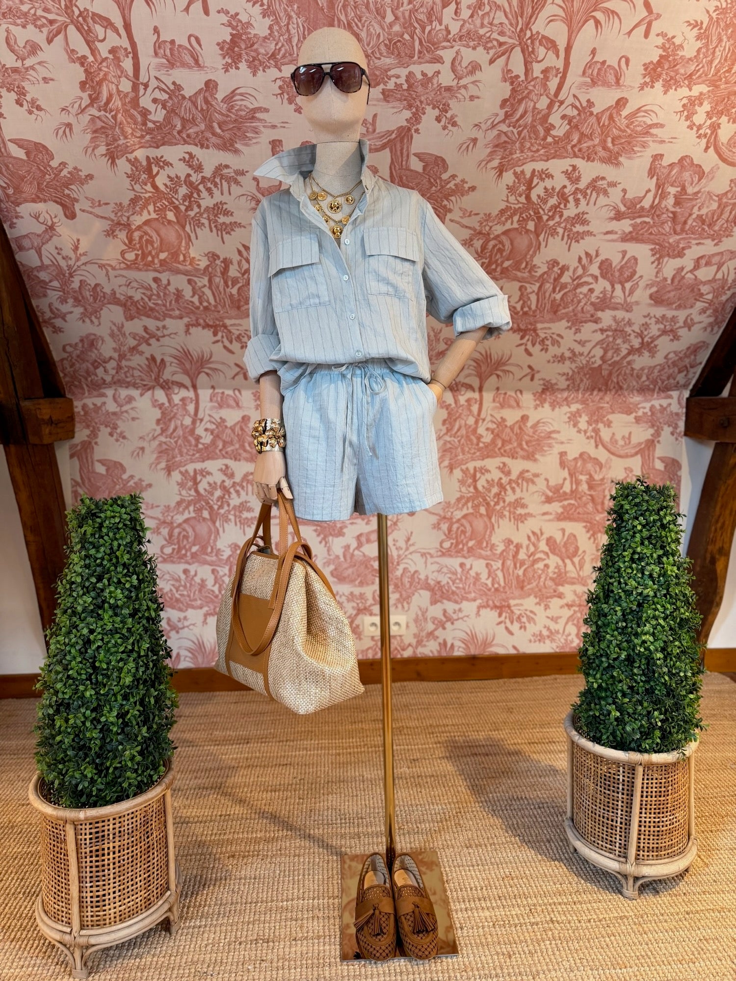 Shirt and shorts set