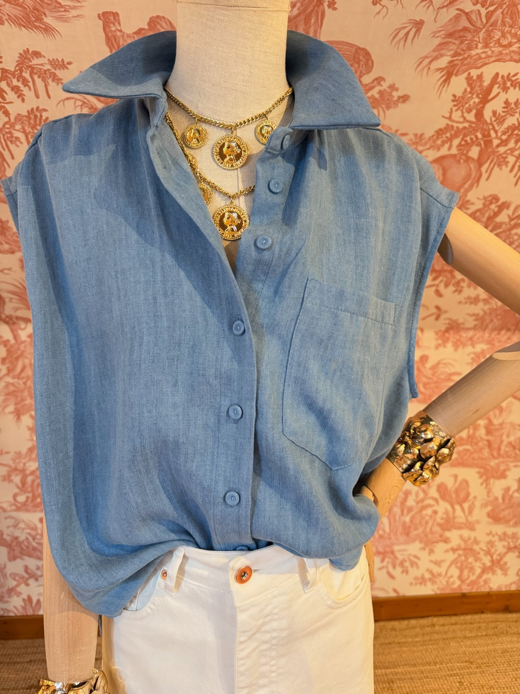Camicia chambray