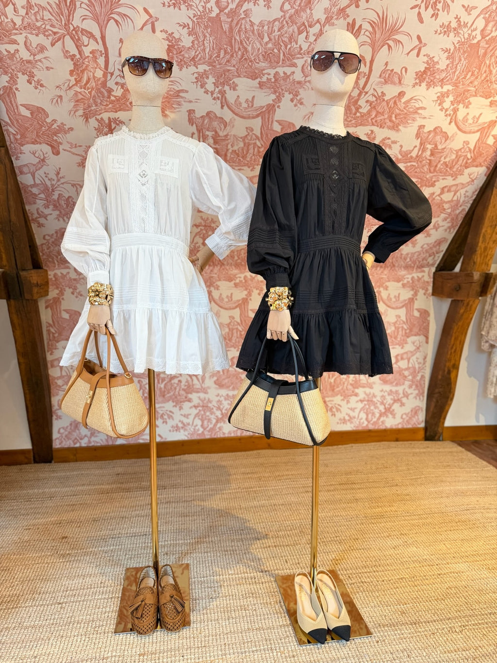 Short white dress