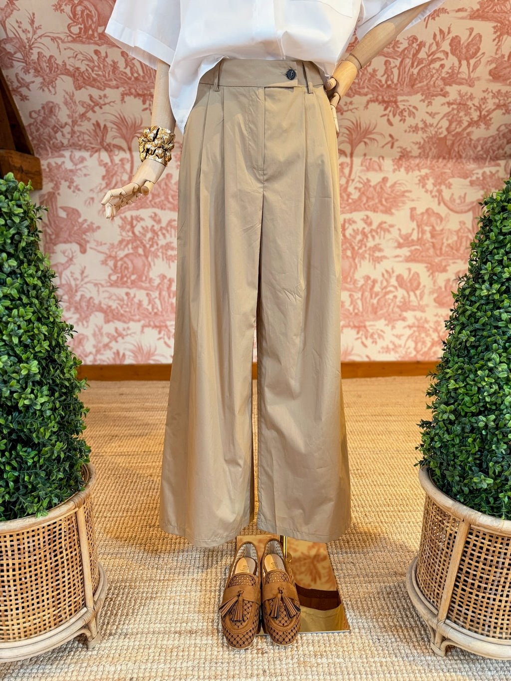 Pantalone popeline