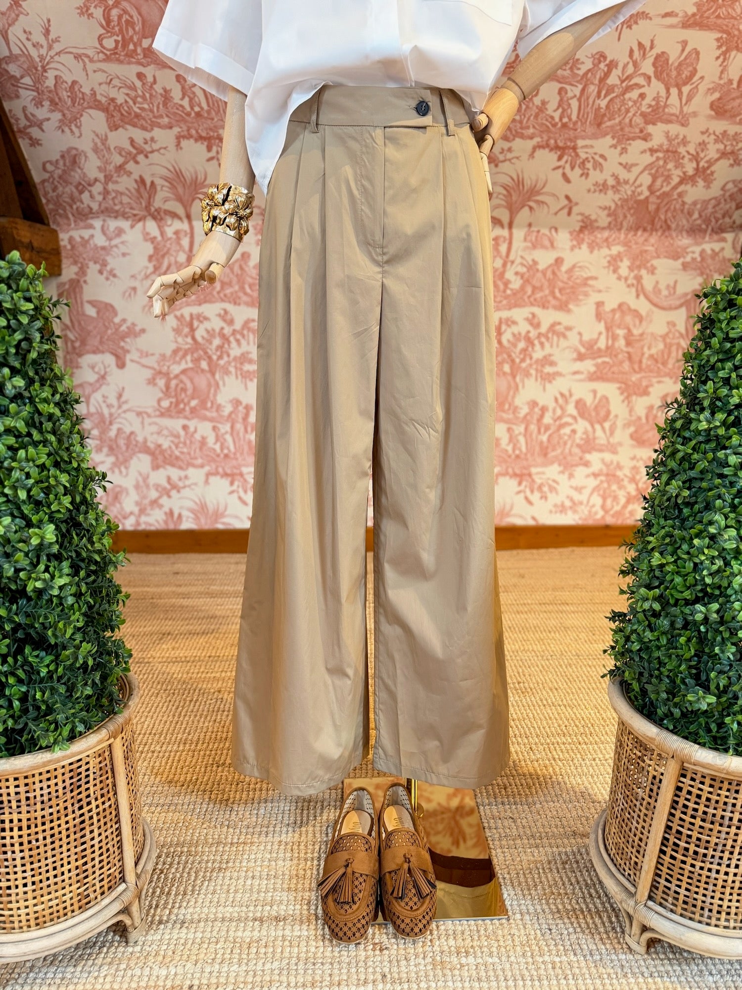 Pantalone popeline